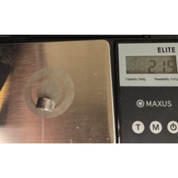 Authentic Pandora Sterling Silver Plain Clip Charm 790138 ALE 2.15 Grams - Picture 5 of 5